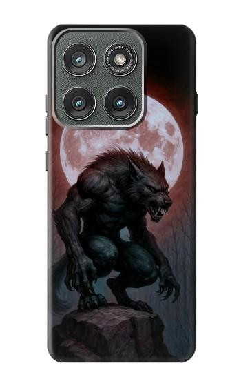 S4024 Werewolf Blood Moon Case For Motorola Edge (2025)