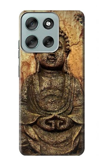 S0344 Buddha Rock Carving Case For Motorola Moto G56