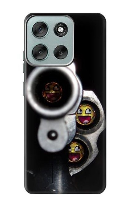 S1109 Smile Bullet Gun Case For Motorola Moto G56 S1109 Smile Bullet Gun Case For Motorola Moto G56