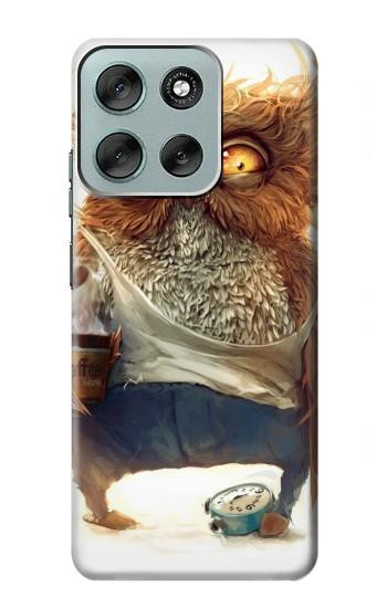 S1133 Wake up Owl Case For Motorola Moto G56