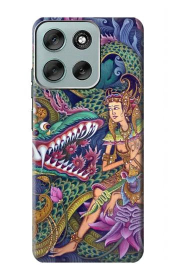 S1240 Bali Painting Case For Motorola Moto G56