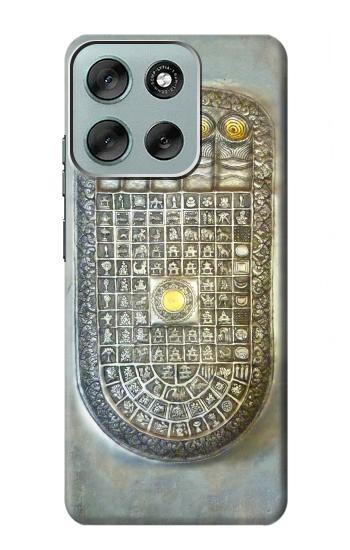 S1484 Buddha Footprint Case For Motorola Moto G56