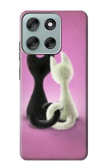 S1832 Love Cat Case For Motorola Moto G56