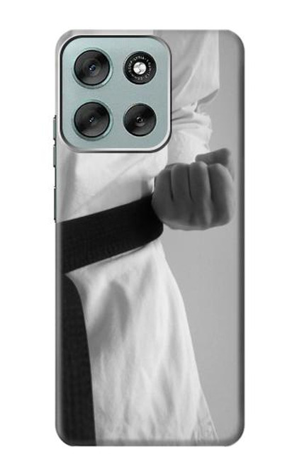 S1931 Black Belt Karate Case For Motorola Moto G56