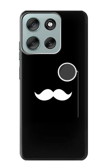 S1946 Sir Mustache Minimalism Case For Motorola Moto G56