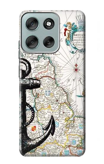 S1962 Nautical Chart Case For Motorola Moto G56