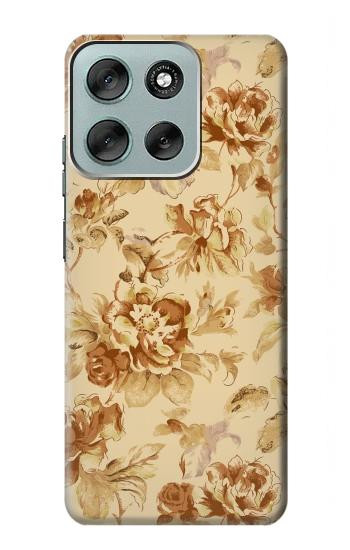 S2180 Flower Floral Vintage Pattern Case For Motorola Moto G56