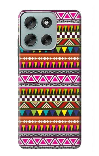 S2292 Aztec Tribal Pattern Case For Motorola Moto G56