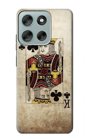 S2528 Poker King Card Case For Motorola Moto G56