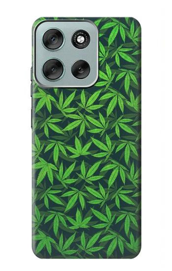 S2666 Marijuana Pattern Case For Motorola Moto G56