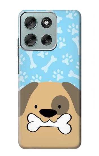 S2669 Cute Dog Paws Bones Cartoon Case For Motorola Moto G56