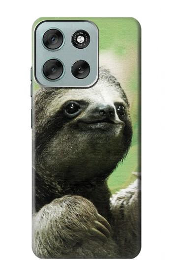 S2708 Smiling Sloth Case For Motorola Moto G56