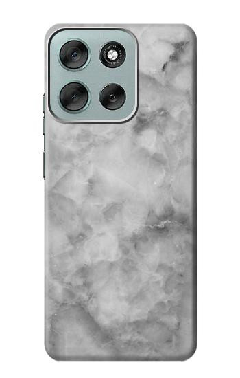 S2845 Gray Marble Texture Case For Motorola Moto G56