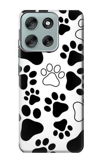 S2904 Dog Paw Prints Case For Motorola Moto G56