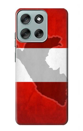 S3018 Peru Flag Case For Motorola Moto G56