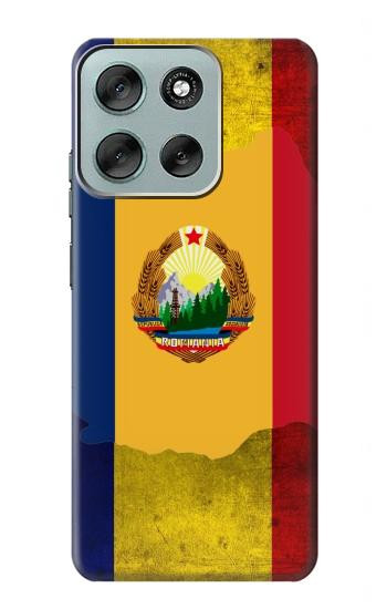 S3021 Romania Flag Case For Motorola Moto G56