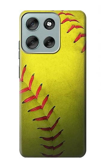 S3031 Yellow Softball Ball Case For Motorola Moto G56