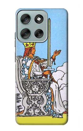 S3068 Tarot Card Queen of Swords Case For Motorola Moto G56