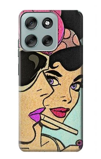 S3171 Girls Pop Art Case For Motorola Moto G56