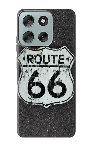 S3207 Route 66 Sign Case For Motorola Moto G56