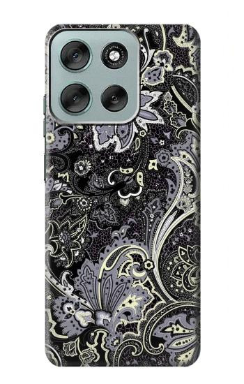 S3251 Batik Flower Pattern Case For Motorola Moto G56