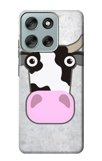 S3257 Cow Cartoon Case For Motorola Moto G56