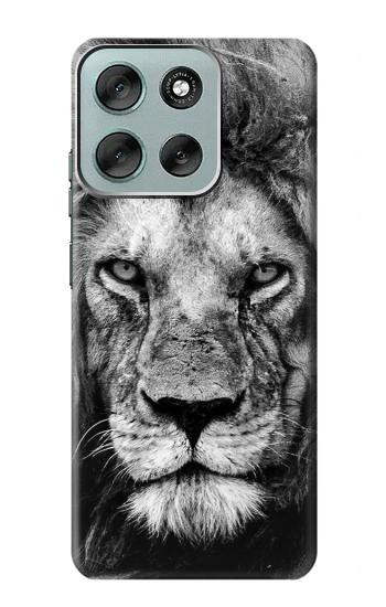 S3372 Lion Face Case For Motorola Moto G56