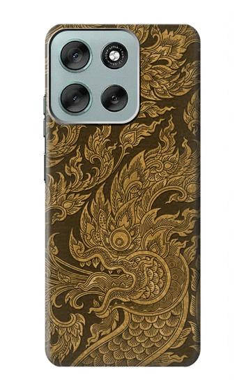 S3382 Thai Art Naga Case For Motorola Moto G56
