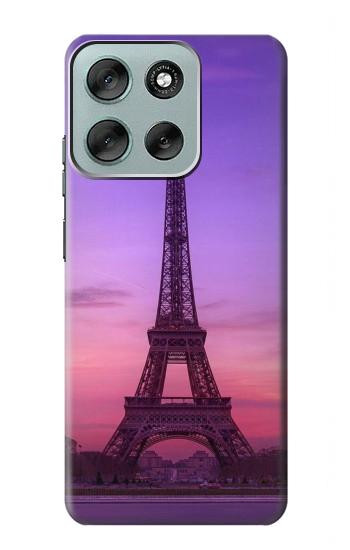 S3447 Eiffel Paris Sunset Case For Motorola Moto G56