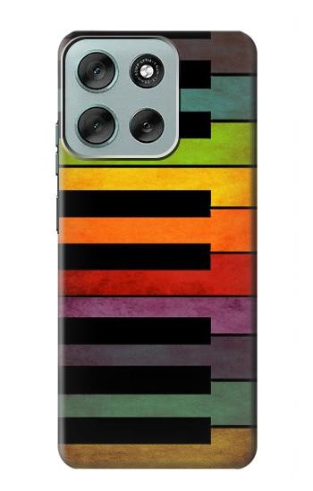 S3451 Colorful Piano Case For Motorola Moto G56