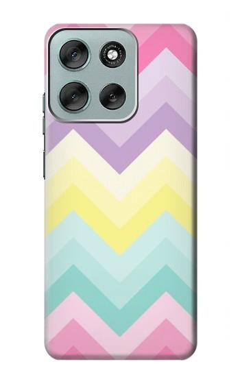 S3514 Rainbow Zigzag Case For Motorola Moto G56