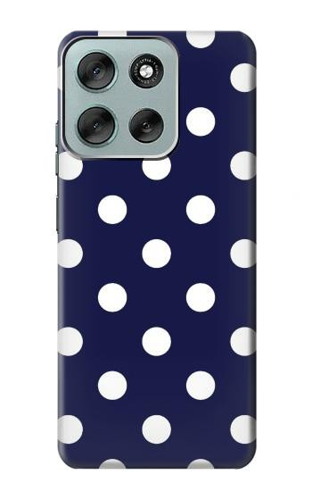 S3533 Blue Polka Dot Case For Motorola Moto G56