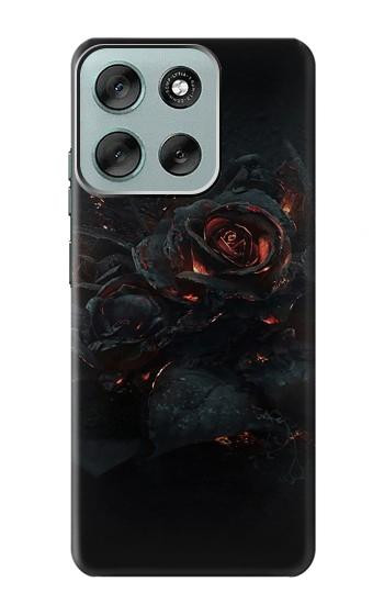 S3672 Burned Rose Case For Motorola Moto G56