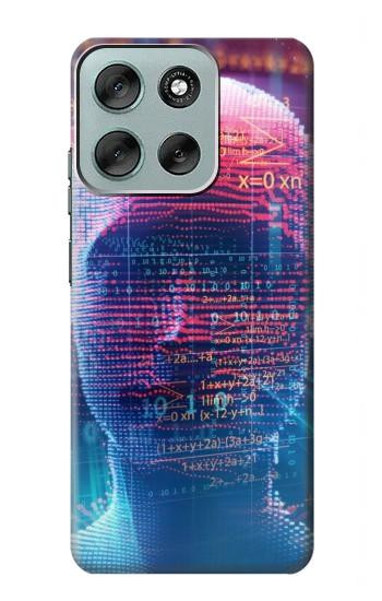 S3800 Digital Human Face Case For Motorola Moto G56