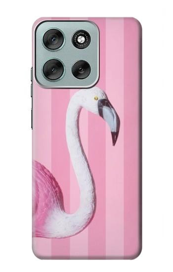 S3805 Flamingo Pink Pastel Case For Motorola Moto G56