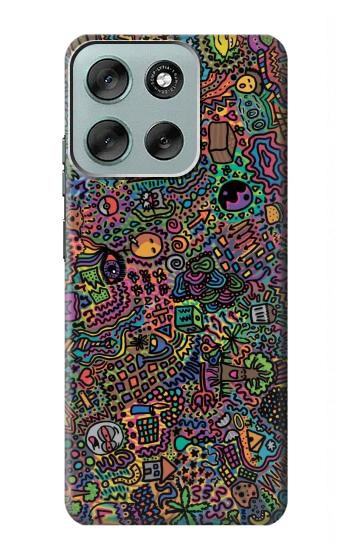 S3815 Psychedelic Art Case For Motorola Moto G56