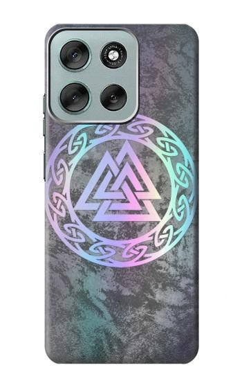 S3833 Valknut Odin Wotans Knot Hrungnir Heart Case For Motorola Moto G56