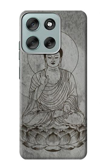 S3873 Buddha Line Art Case For Motorola Moto G56