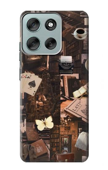 S3877 Dark Academia Case For Motorola Moto G56