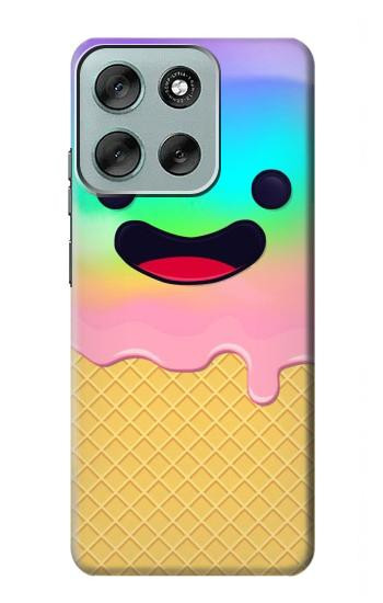 S3939 Ice Cream Cute Smile Case For Motorola Moto G56