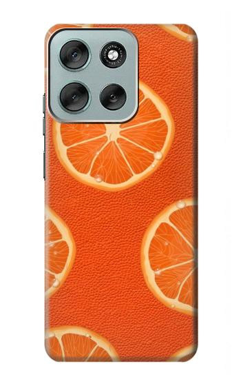 S3946 Seamless Orange Pattern Case For Motorola Moto G56
