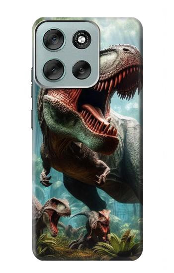S4021 T-rex Dinosaur Jurassic Case For Motorola Moto G56