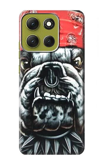 S0100 Bulldog American Football Case For Motorola Moto G86