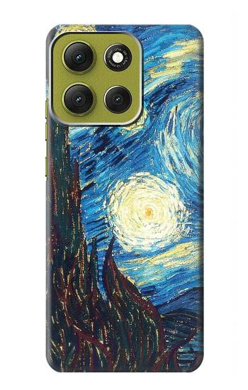 S0582 Van Gogh Starry Nights Case For Motorola Moto G86