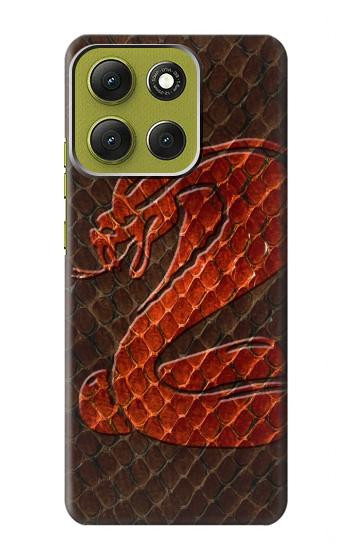 S0663 Cobra Snake Skin Case For Motorola Moto G86
