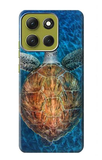 S1249 Blue Sea Turtle Case For Motorola Moto G86