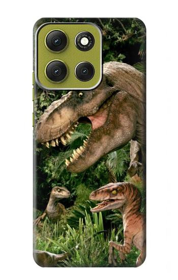 S1452 Trex Raptor Dinosaur Case For Motorola Moto G86