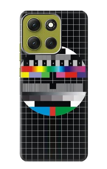 S1501 No Signal Television Case For Motorola Moto G86