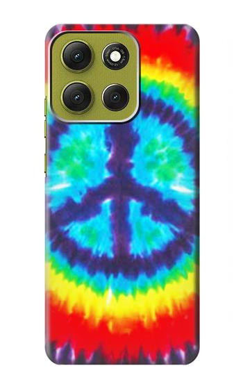 S1870 Tie Dye Peace Case For Motorola Moto G86