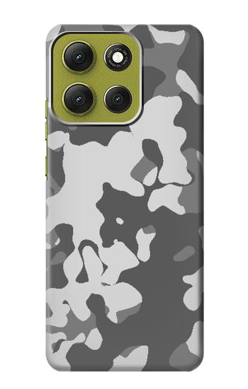 S2186 Gray Camo Camouflage Graphic Printed Case For Motorola Moto G86